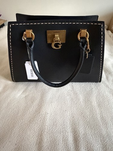 Guess women black handbag - black,