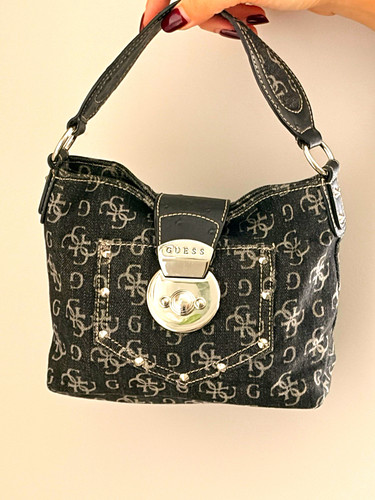 Vintage guess black grey - vintage, guess-