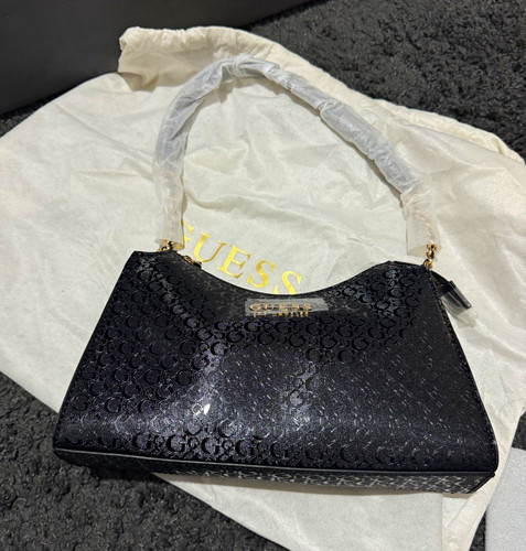 Guess black logo - guess, shoulder