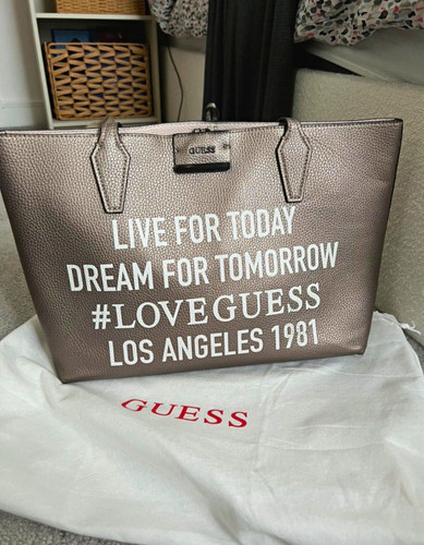 Guess grey pebbled faux - guess,