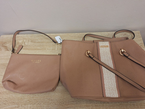 Beige brown caramel - beige/brown/caramel, tote