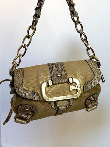 Vintage guess metallic - metallic, gold