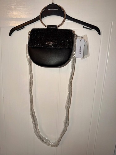 Guess 1981 black - glitter, flap