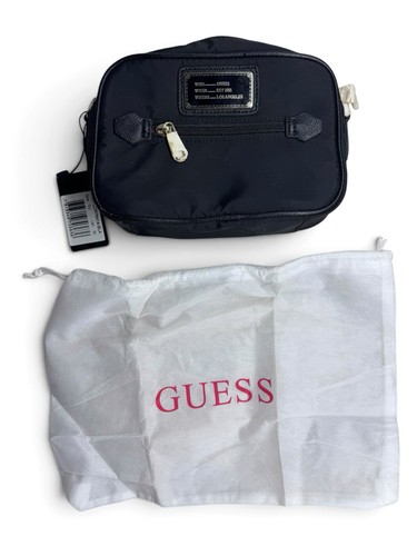 Guess black nylon crossbody - guess,