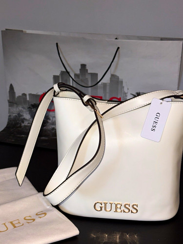 Guess ivory faux - guess,