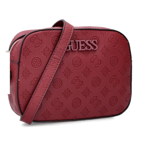 Guess burgundy messenger bag - guess,