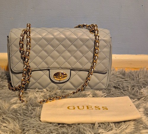 Guess light blue quilted - light, faux