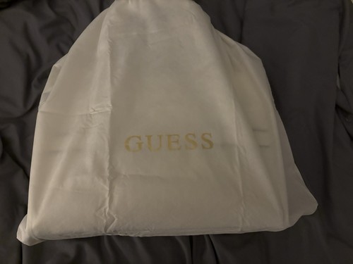 Guess cream leather handbag - cream,
