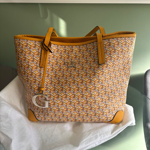 Guess geometric tote bag - geometric,