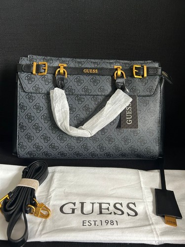 Guess ladies leather handbag - leather,