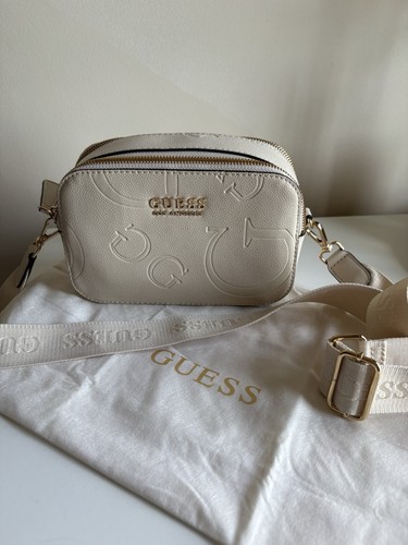 Guess cream cross body - guess, bag