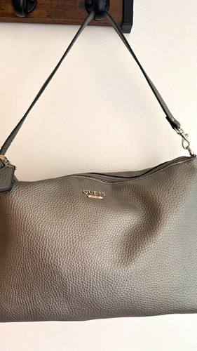 Guess metallic grey hobo - metallic,