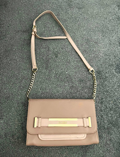 Guess taupe faux leather - faux,