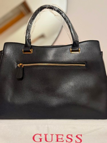 Guess black faux leather - guess,