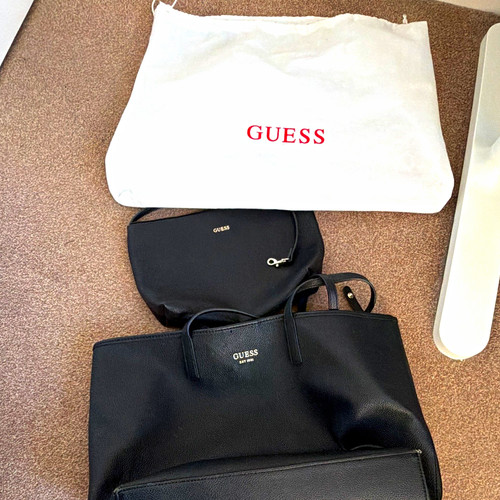Guess women black - guess, pebbled