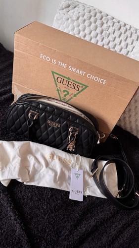 Guess black quilted - guess,